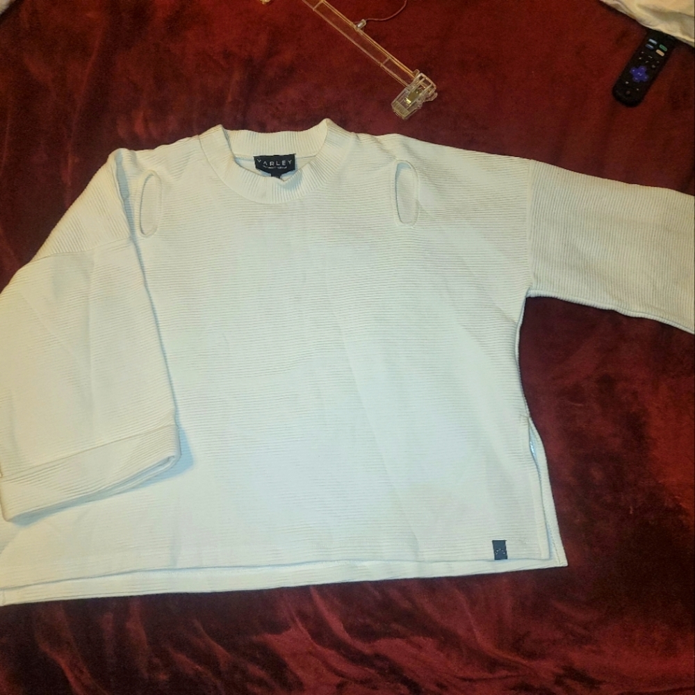 Varley sweater, xs, white